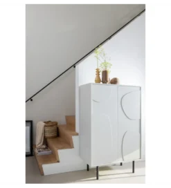 Komoda wysoka CADIZ 135 cm drewno sosny mist*WOOOD Hot