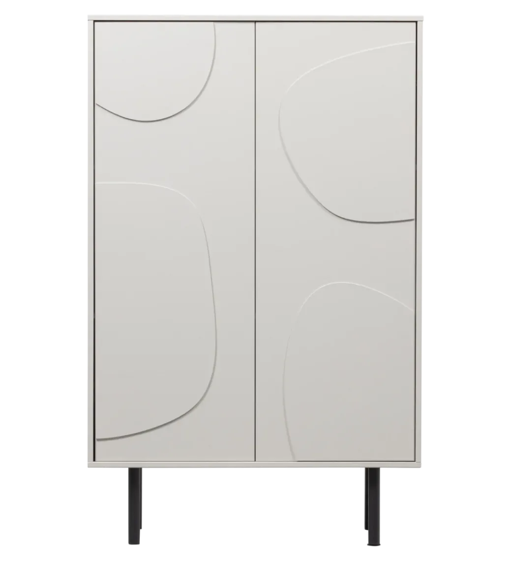 Komoda wysoka CADIZ 135 cm drewno sosny mist*WOOOD Hot
