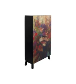 Komoda wysoka Fleur 140 cm wielokolorowa*KARE Hot