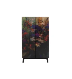 Komoda wysoka Fleur 140 cm wielokolorowa*KARE Hot