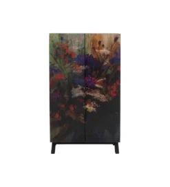 Komoda wysoka Fleur 140 cm wielokolorowa*KARE Hot