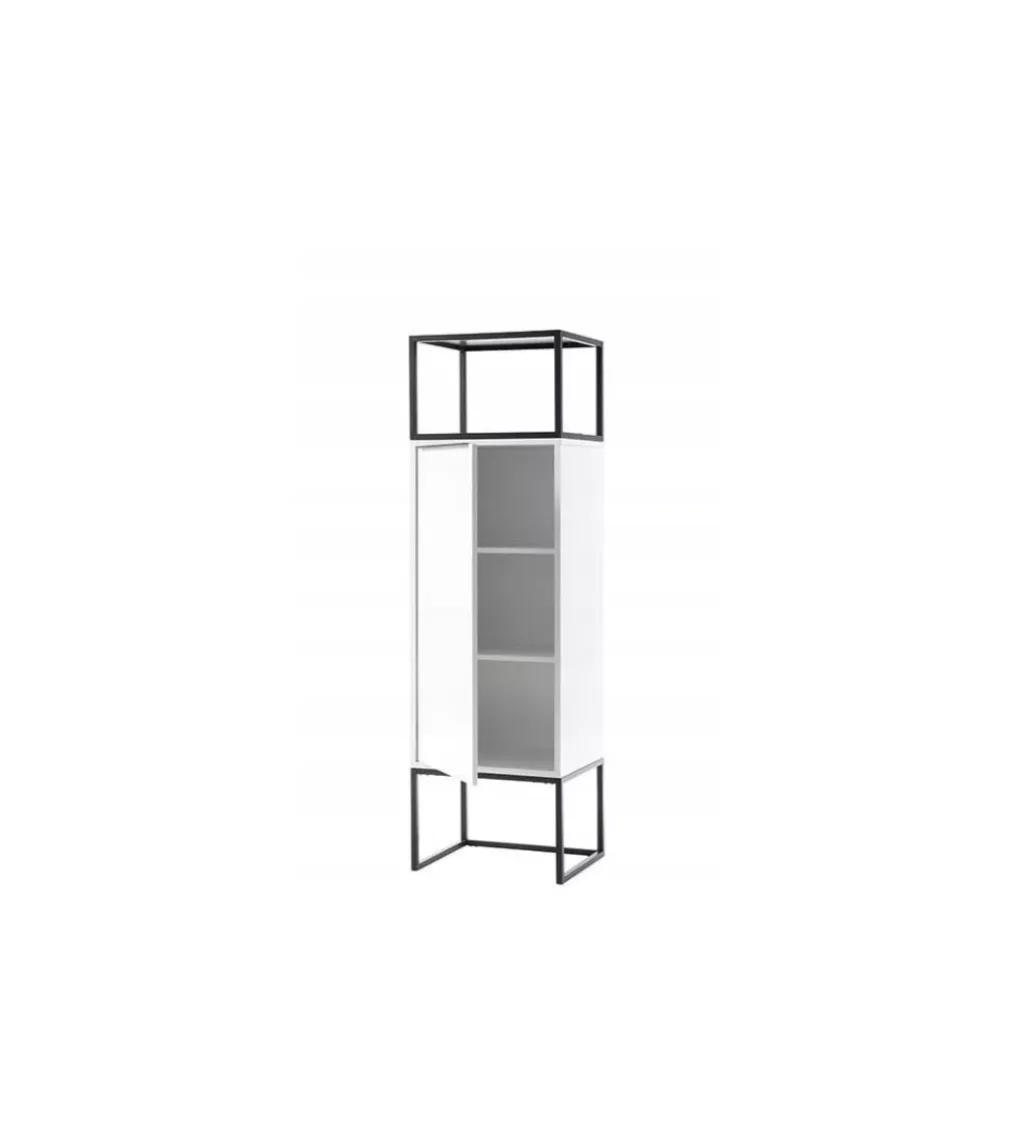 Komoda wysoka LILLE 50 cm biała*MCA Hot