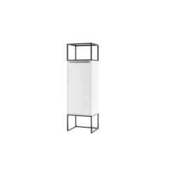 Komoda wysoka LILLE 50 cm biała*MCA Hot