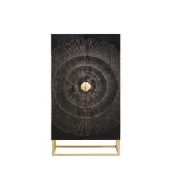 Komoda wysoka Madeira 76 cm Dark*KARE