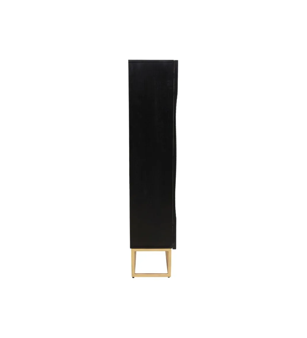 Komoda wysoka Madeira 76 cm Dark*KARE