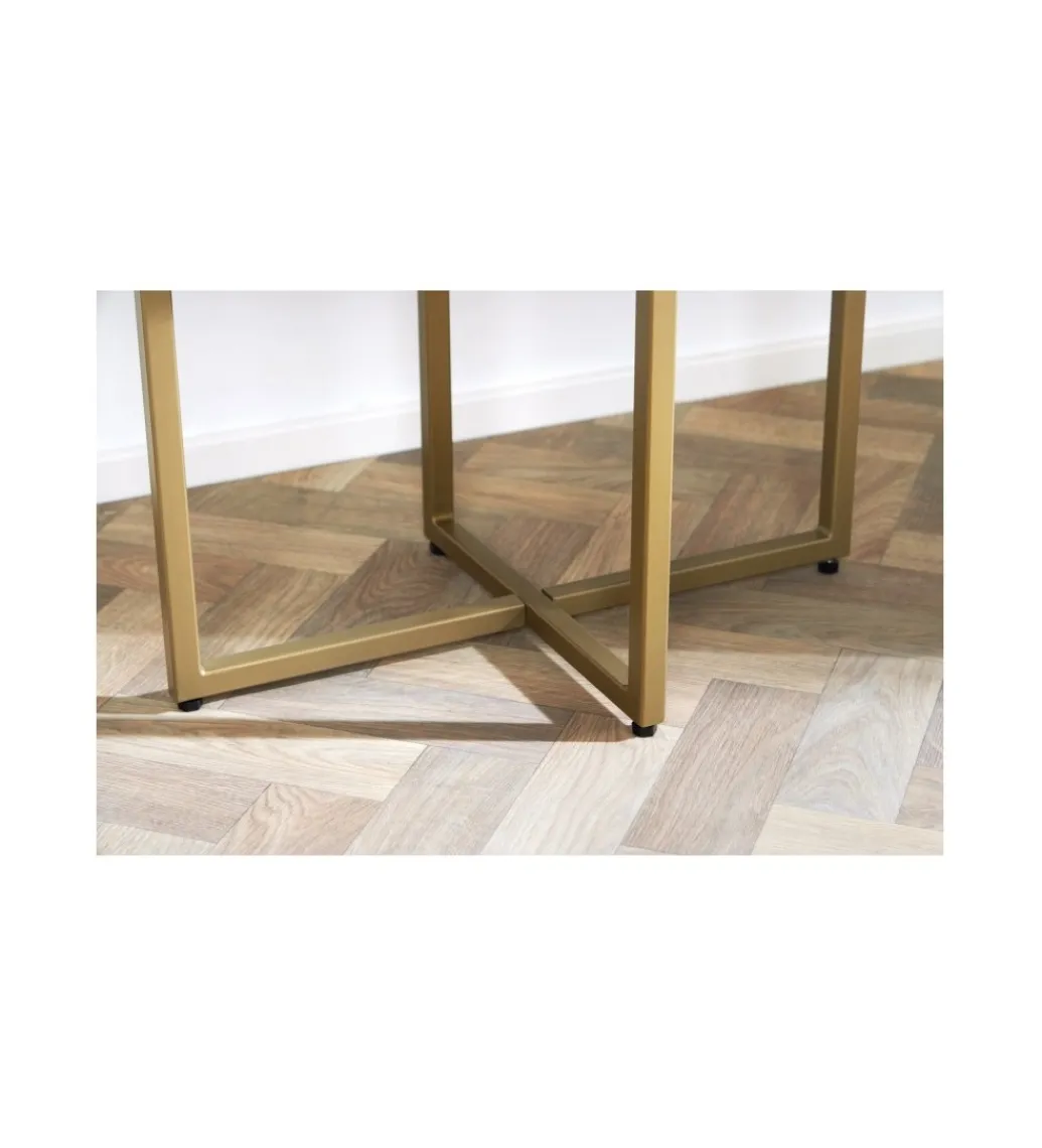 Komoda wysoka NAGOJA 80 cm drewno mango brąz*Invicta Interior - przedsprzedaż Discount