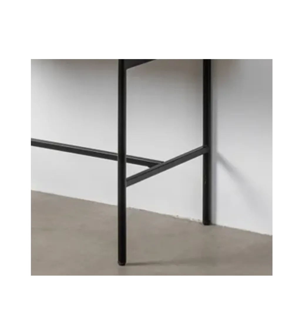 Komoda wysoka SINTRA 152 cm drewno kauczuk naturalna*Zona-Design Online