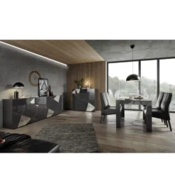 Komoda wysoka SWING 102 cm w optyce orzecha*MCA Linia Włoska Outlet