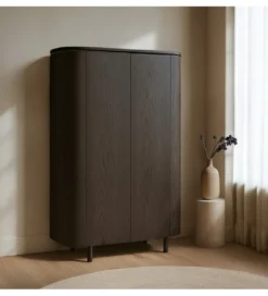 Komoda wysoka TOBAGO 180 cm czarna*LF-Design