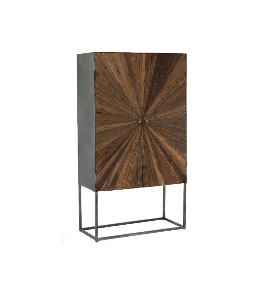 Komoda wysoka ZYGZAK 60 cm naturalna*J-Line Online