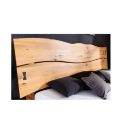Łóżko MURAT Amazonas 180 cm x 200 cm drewno dąb*Invicta Interior - przedsprzedaż Outlet