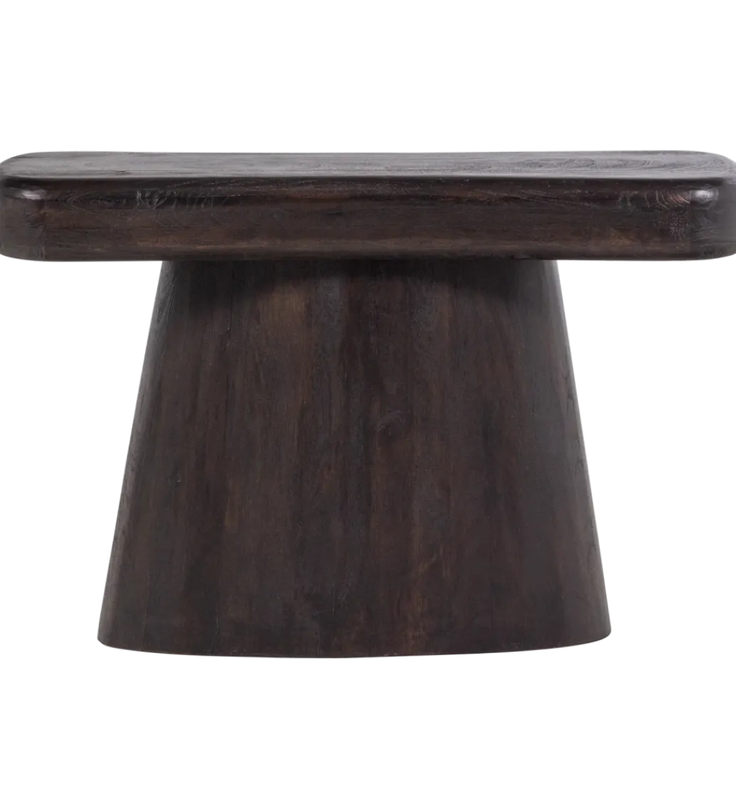 Konsola AMCO 120 cm drewno mango ciemny brąz*WOOOD Discount