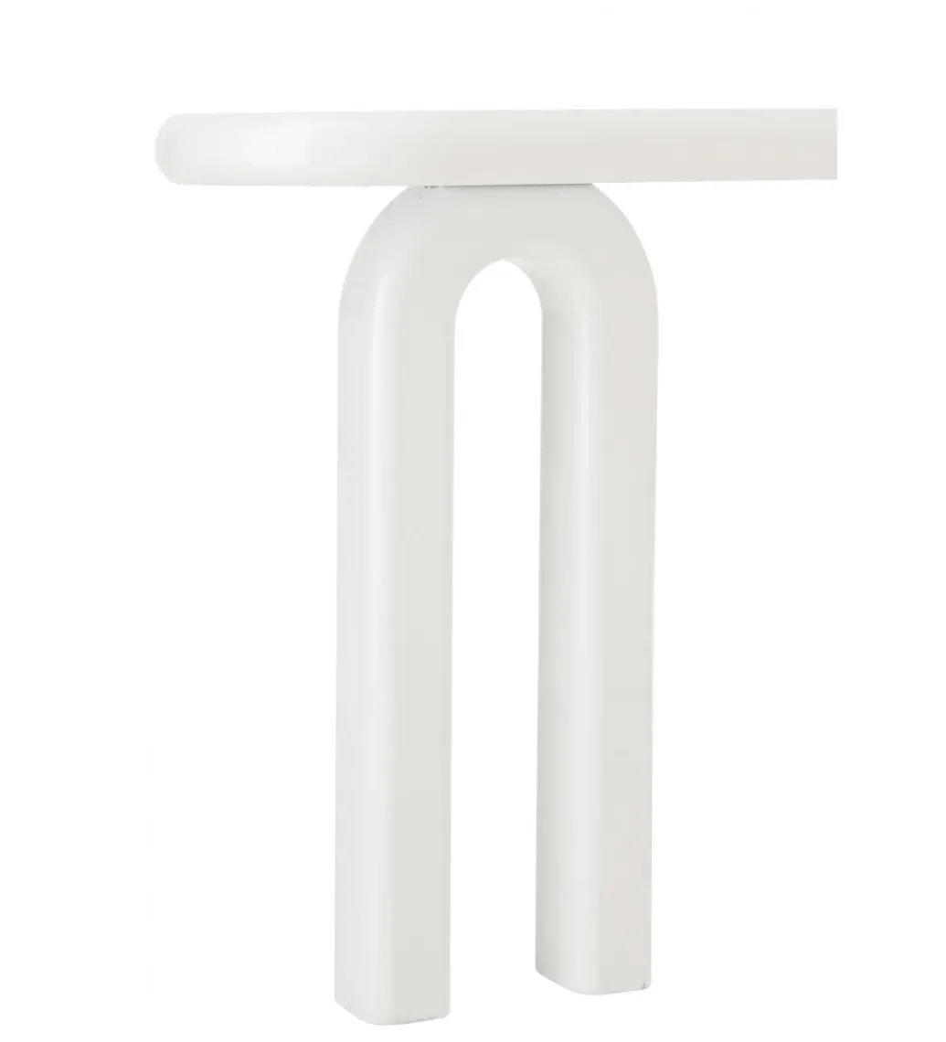 Konsola ARCHIE 120 cm biała*J-Line