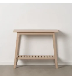 Konsola BATAN 90 cm drewno sosna kremowy*Zona-Design Online
