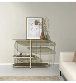 Konsola BRIX JILL 90 cm biała*LF-Design Discount