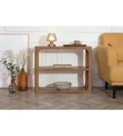Konsola ELEMENTS 90 cm drewno mango*Invicta Interior Sale