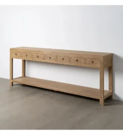 Konsola ELMANO 240 cm drewno wiązu*DENZO Hot