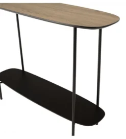 Konsola ENAPNAS 100 cm naturalna czarna*Exclusivas Clearance