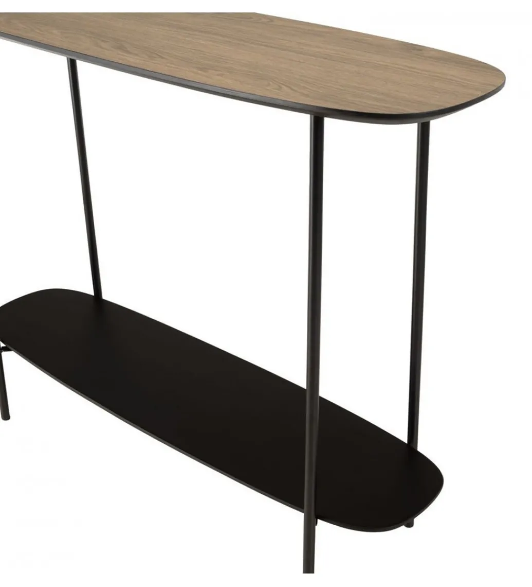 Konsola ENAPNAS 100 cm naturalna czarna*Exclusivas Clearance