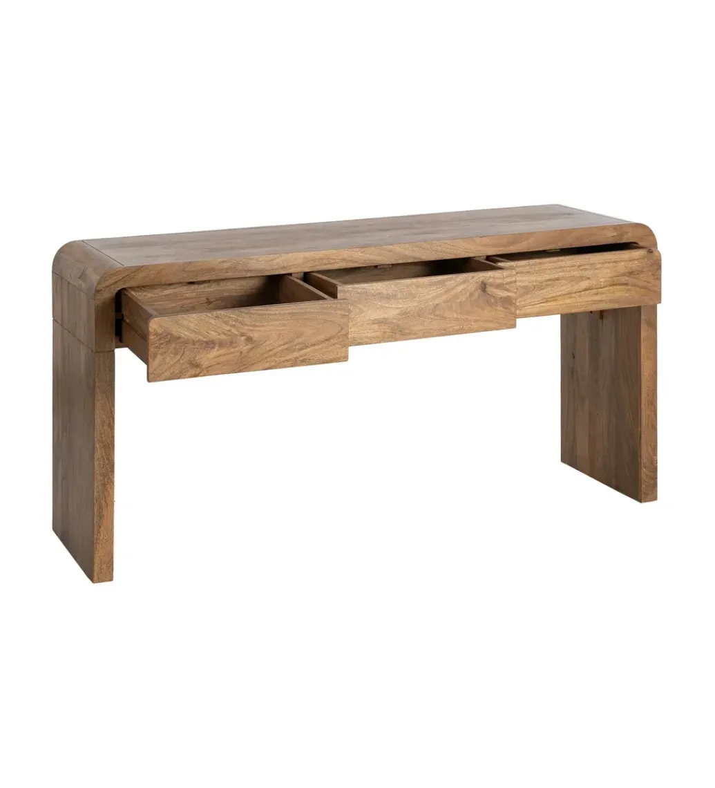 Konsola ESPANATY 153 cm drewno mango naturalna*Zona-Design
