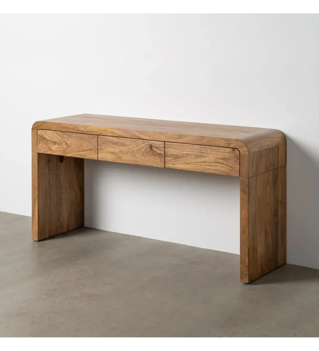 Konsola ESPANATY 153 cm drewno mango naturalna*Zona-Design