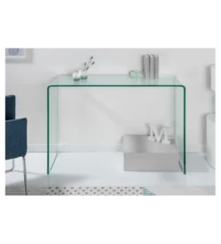 Konsola Fantome 100 cm szklana*Invicta Interior