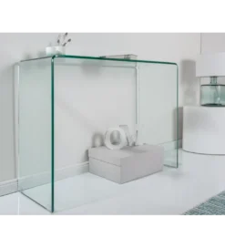 Konsola Fantome 100 cm szklana*Invicta Interior