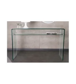 Konsola GEISTER Fantome 100 cm szklana*Invicta Interior Discount