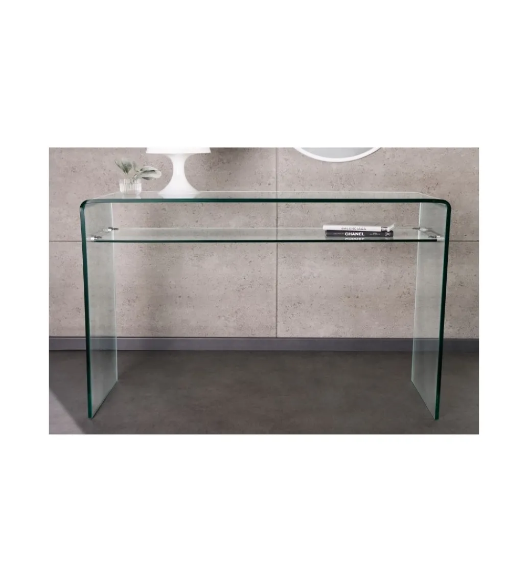 Konsola GEISTER Fantome 100 cm szklana*Invicta Interior Discount