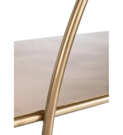 Konsola GLER 121 cm złota*J-Line New