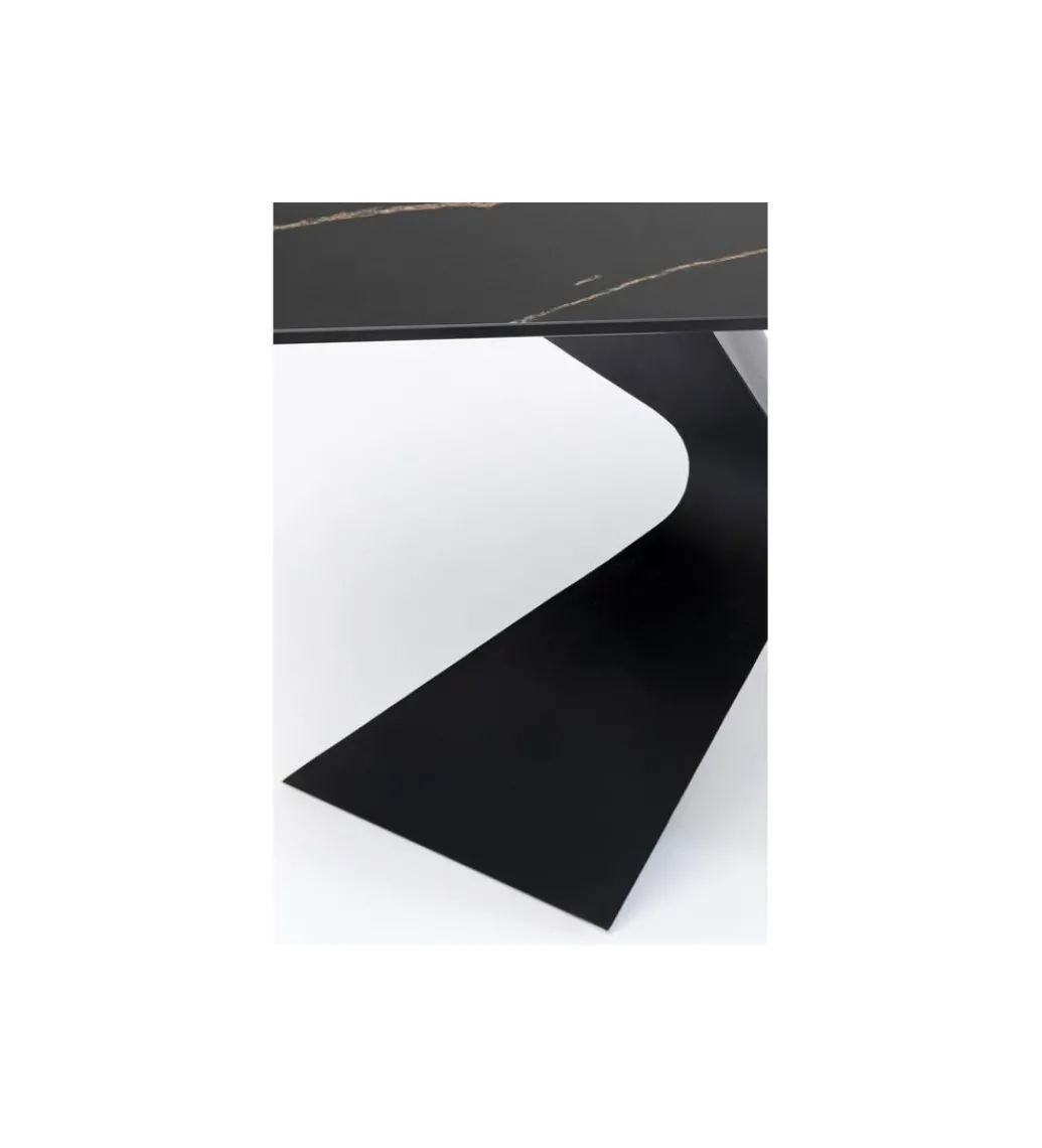 Konsola GLOYRIA 140 cm w optyce czarnego marmuru*KARE Discount