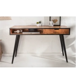 Konsola Industrial 120 cm drewno mango*Invicta Interior New