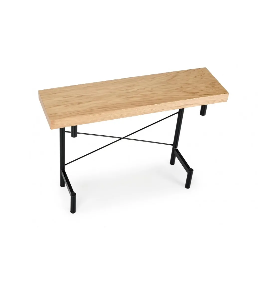 Konsola INFERNO 106 cm w optyce dębu naturalnego*Halmar Hot
