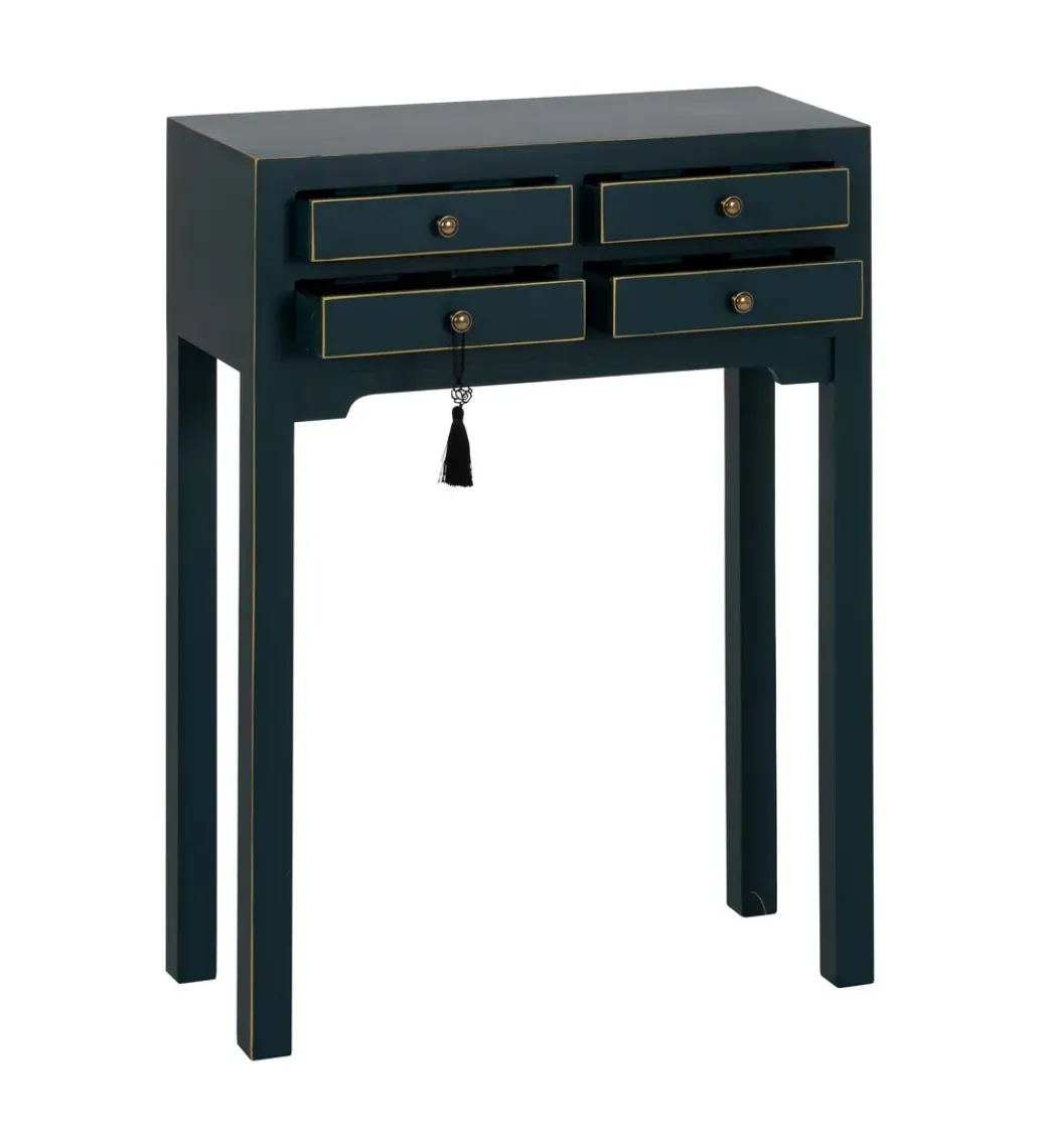 Konsola KOKOSIN 63 cm niebieski*Zona-Design Sale