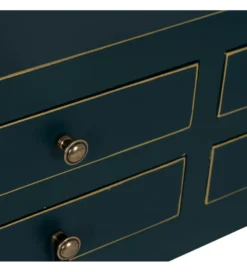 Konsola KOKOSIN 63 cm niebieski*Zona-Design Sale