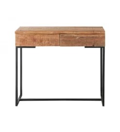 Konsola LACERTA 90 cm drewno akacja*Imeri New