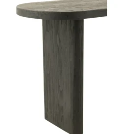 Konsola LEMONE 150 cm drewno teak czarna*J-Line Hot
