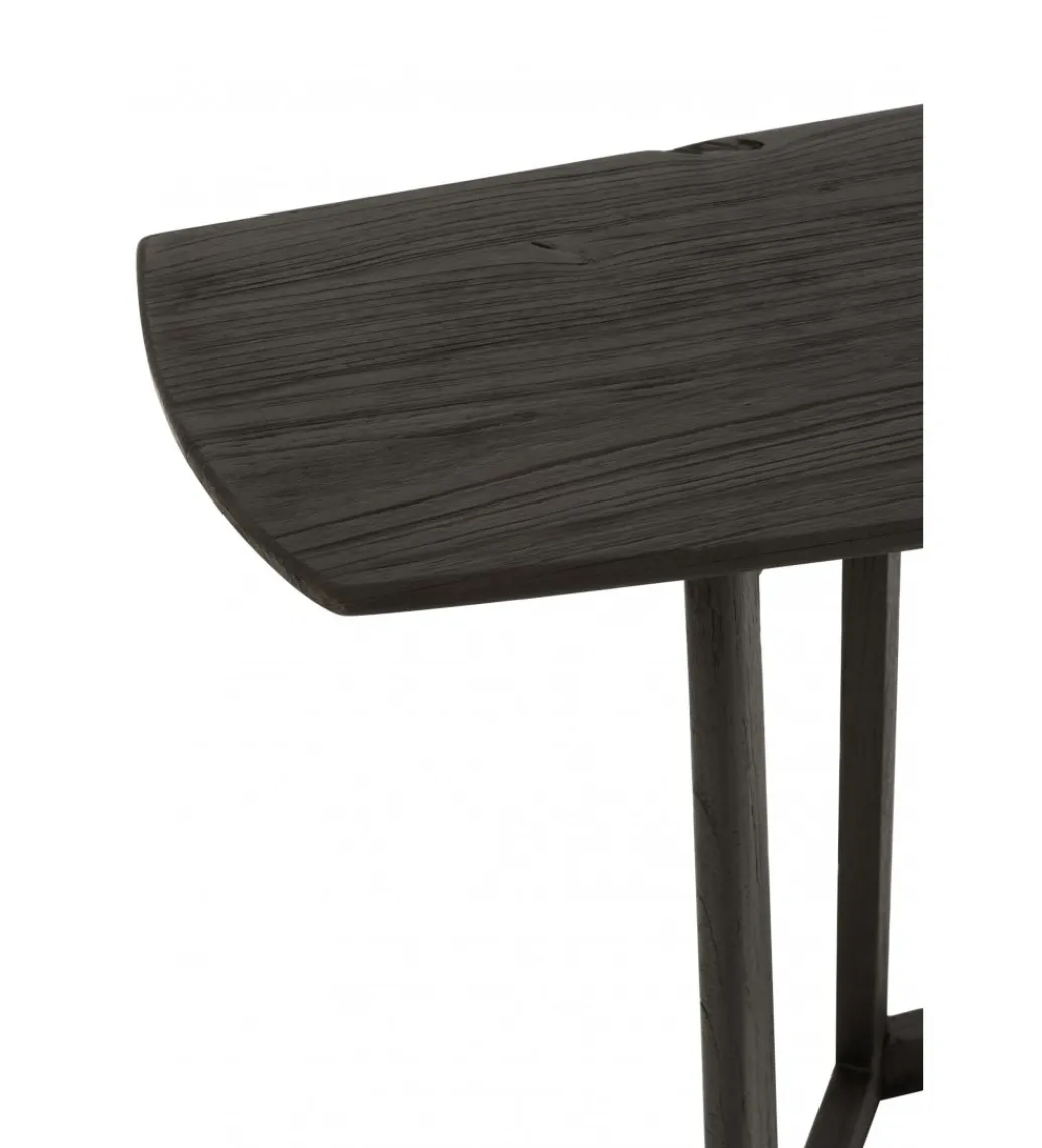Konsola MATY 140 cm drewno czarna*J-Line Online