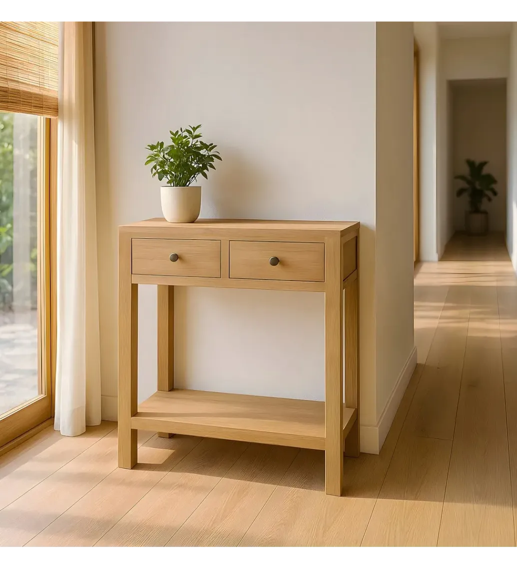Konsola MEGANY 70 cm drewno mindi*Zona-Design Hot