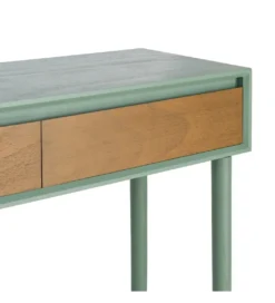 Konsola MESTARONY 90 cm zielona naturalna*Zona-Design Clearance