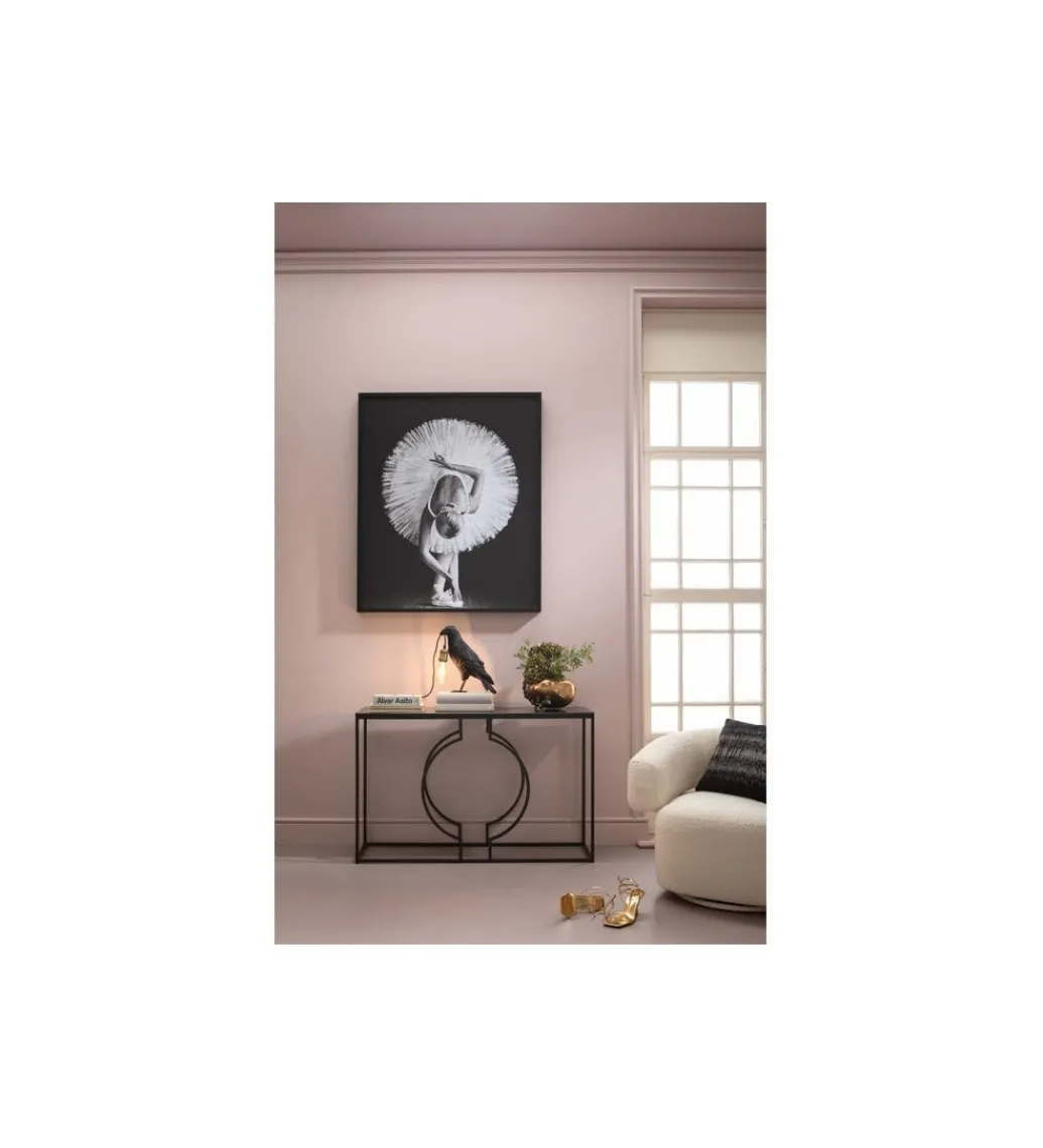 Konsola MIAMI LOFT 120 cm czarna*KARE Sale