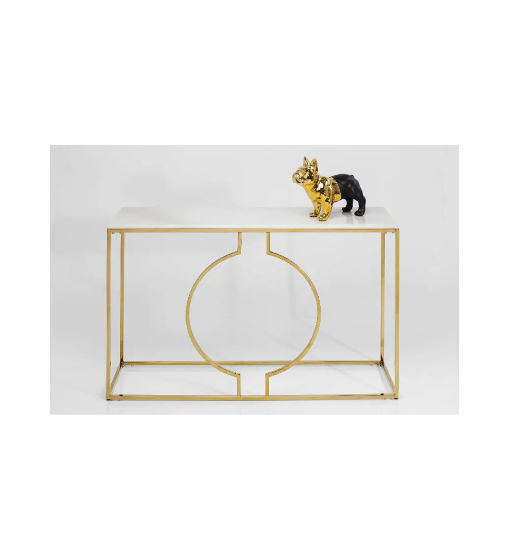 Konsola MIAMI LOFT 120 cm złota*KARE Clearance