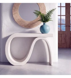 Konsola NERMAN 115 cm biała*Zona-Design Discount
