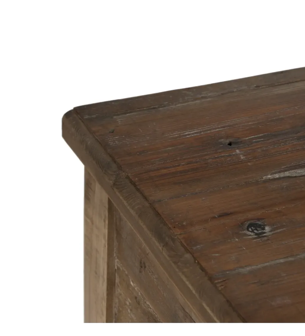 Konsola PERTON 184 cm drewno jodły brązowe*Zona-Design Online