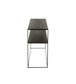 Konsola RECTANGLE 140 cm drewno czarne*J-Line Clearance