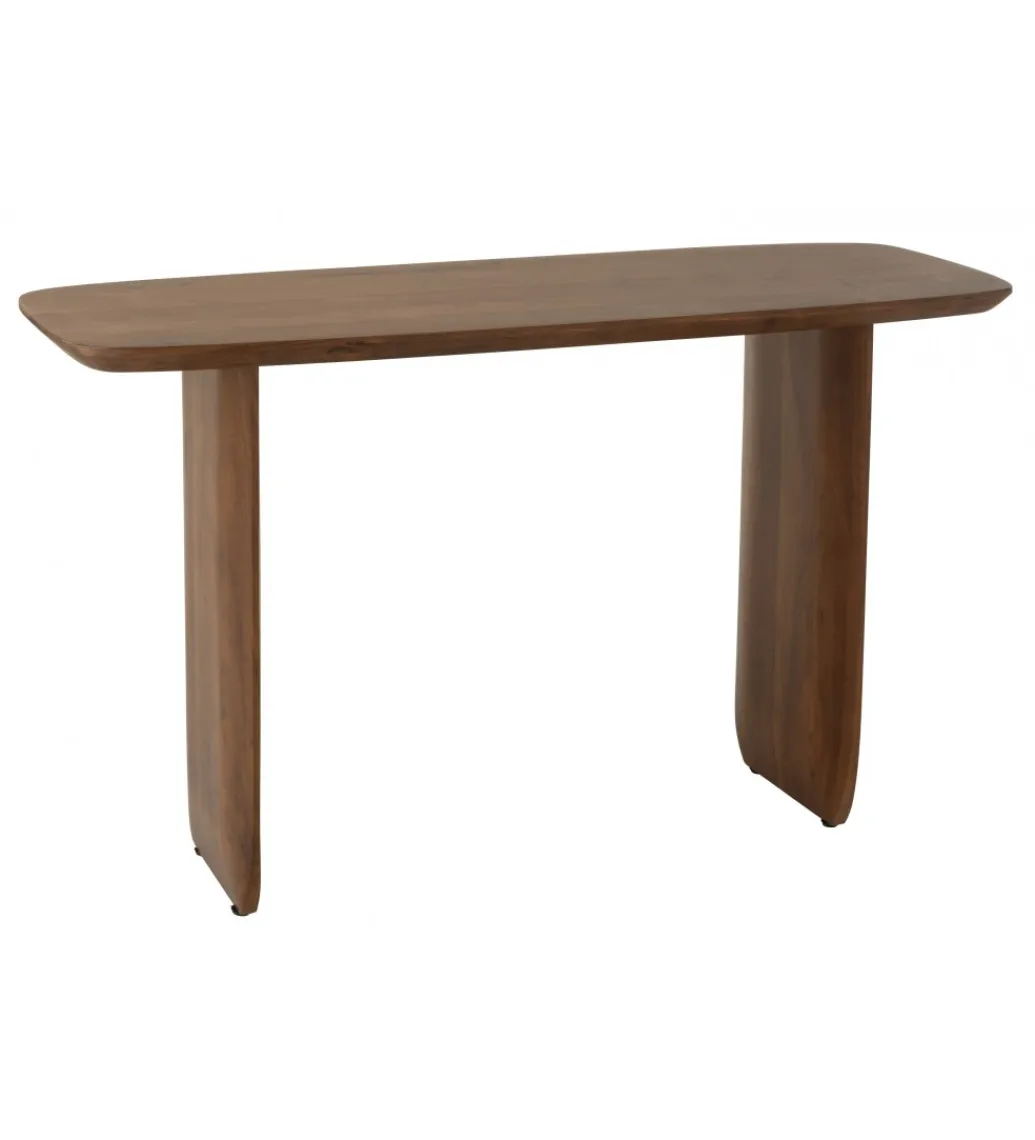 Konsola RETO 130 cm drewno akacja brązowa*J-Line Discount