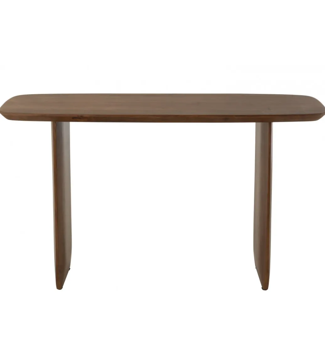 Konsola RETO 130 cm drewno akacja brązowa*J-Line Discount