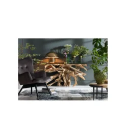 Konsola ROOTS 150 cm drewno teak naturalna*KARE Outlet