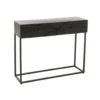 Konsola SHANIL 100 cm drewno czarna*J-Line New