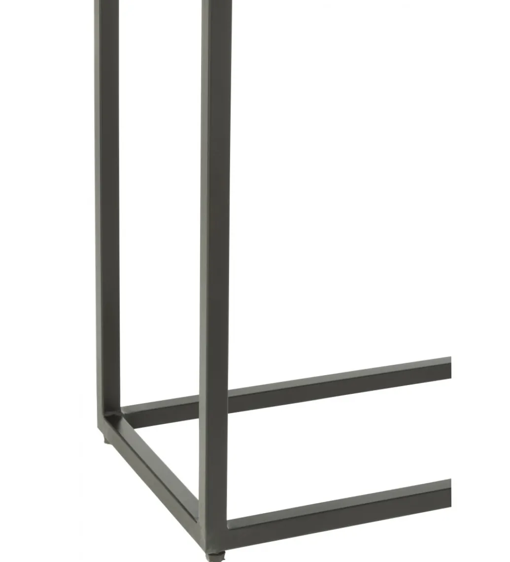Konsola SHANIL 100 cm drewno czarna*J-Line New